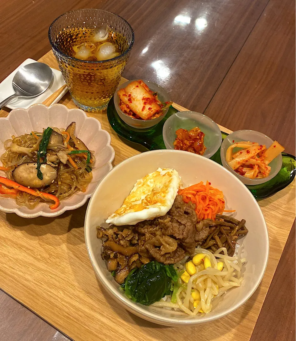 ビビンバ定食|だるころさん