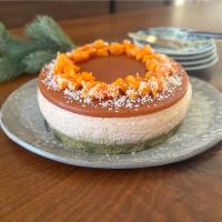 柿のムースケーキ