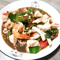 Seafood Salad Thailand|kannika supapさん