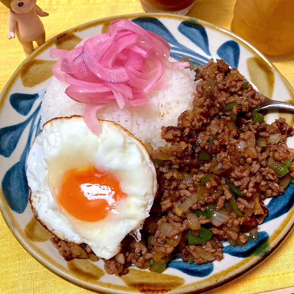 ガパオっぽいワンプレートご飯|こじゅわいさん