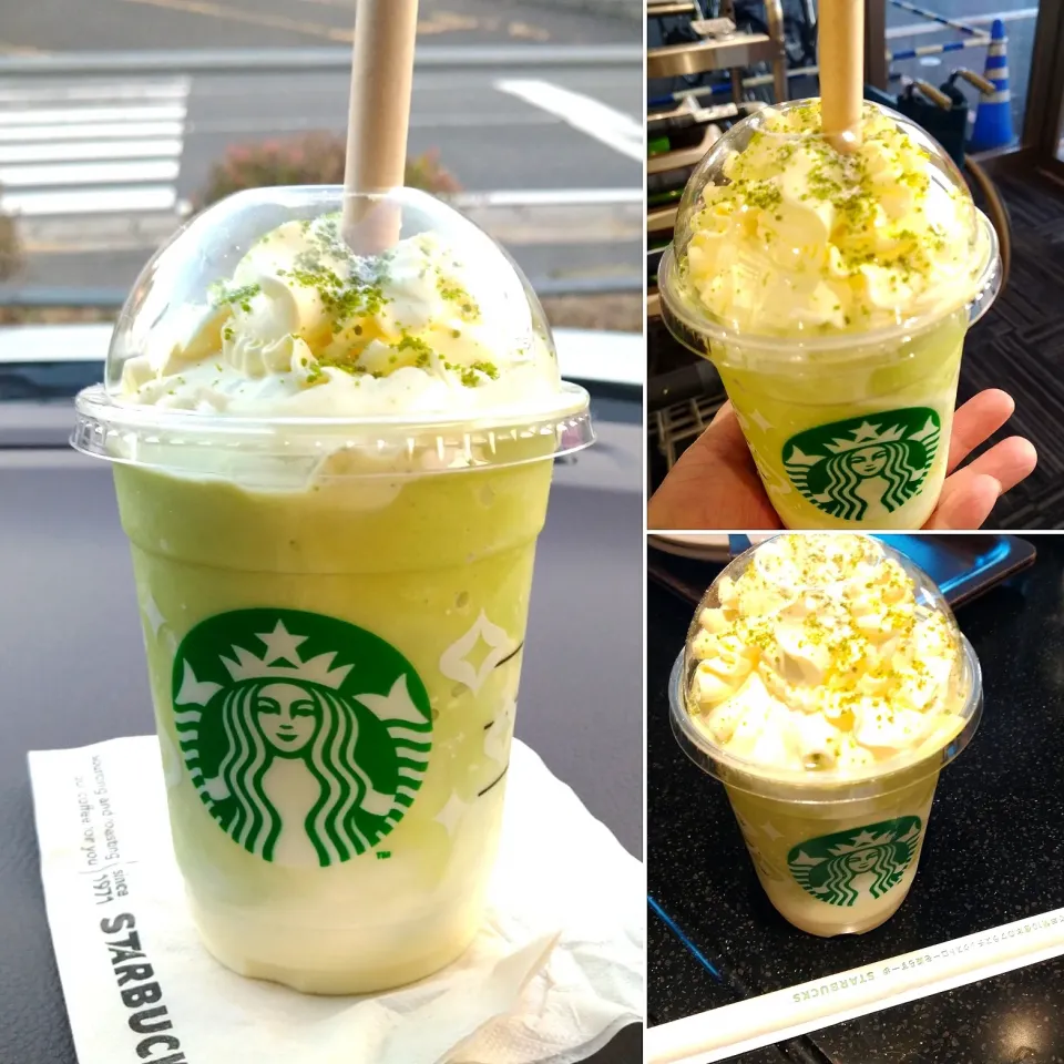 メルティホワイト ピスタチオ フラペチーノ®|うたかた。さん