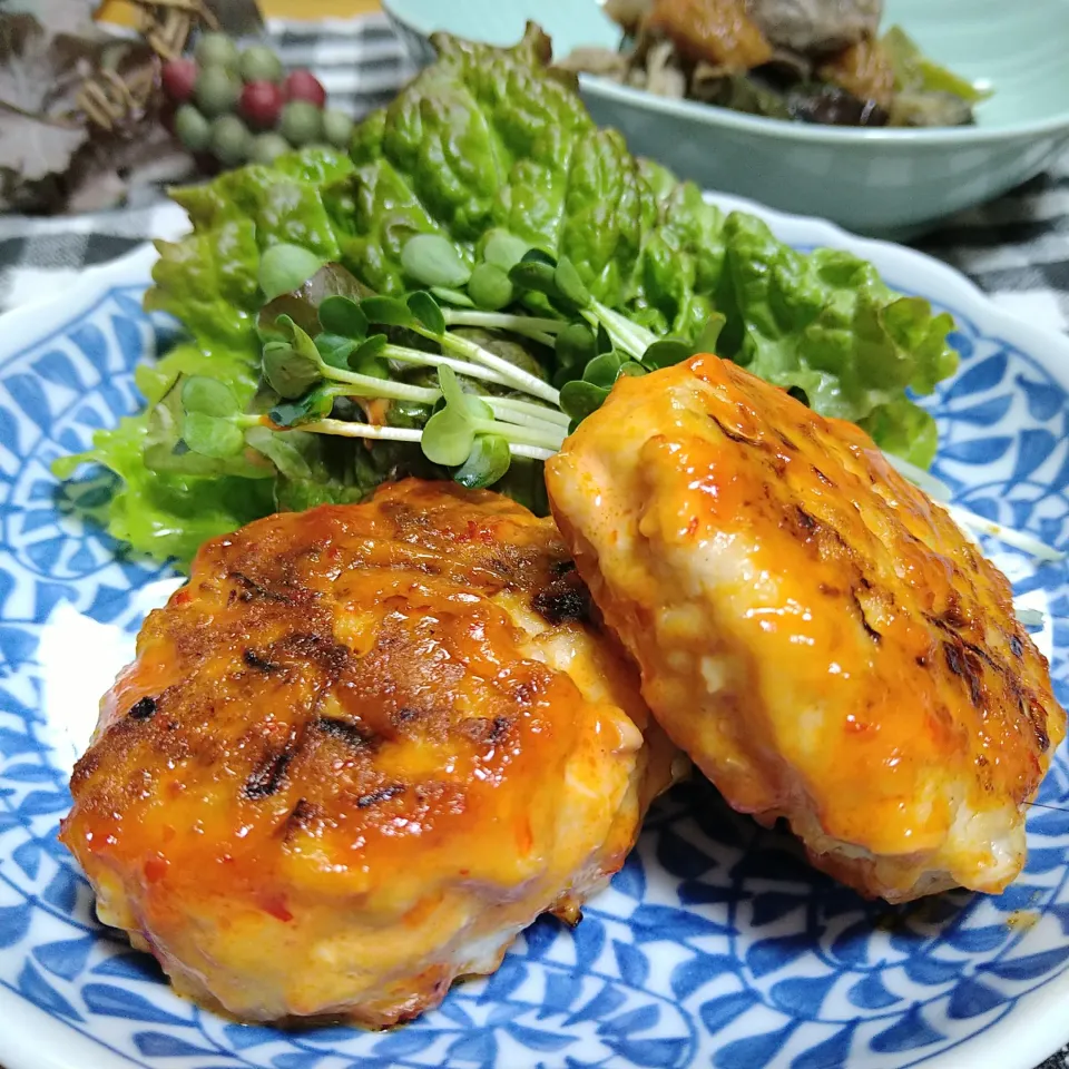 豆腐つくねのチリマヨソース|とまと🍅さん