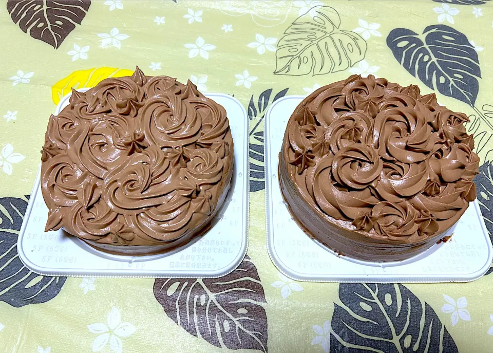 Snapdishの料理写真:チョコレートローズケーキ　２個作ったよ|ＥMＩさん