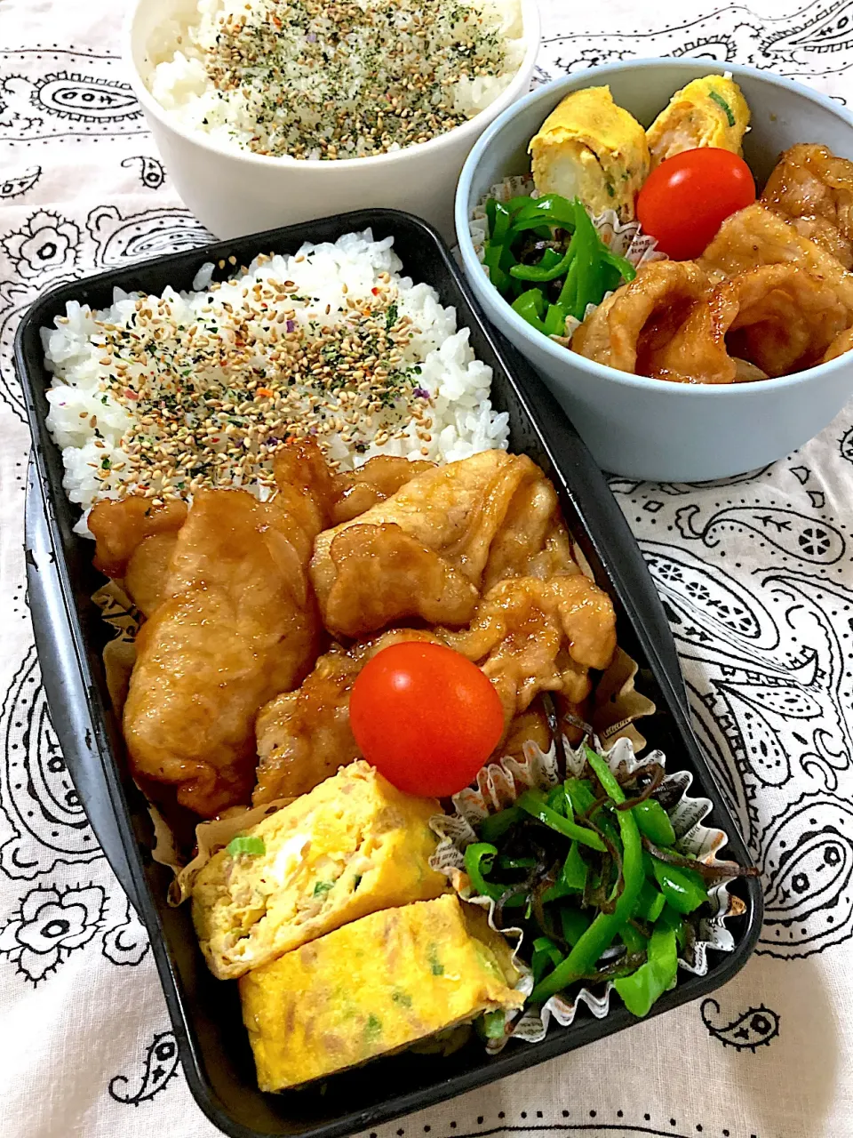 生姜焼き弁当|SaDaさん