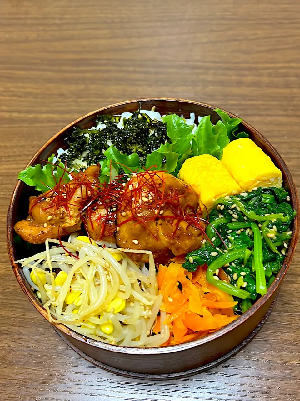 ヤンニョムチキン弁当|まあるななさん