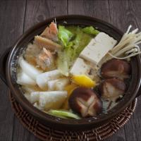 まごわやさしい石狩鍋