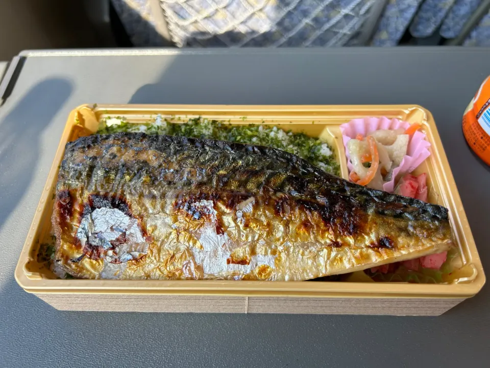 Snapdishの料理写真:灰干し焼さば弁当🐟|buhizouさん