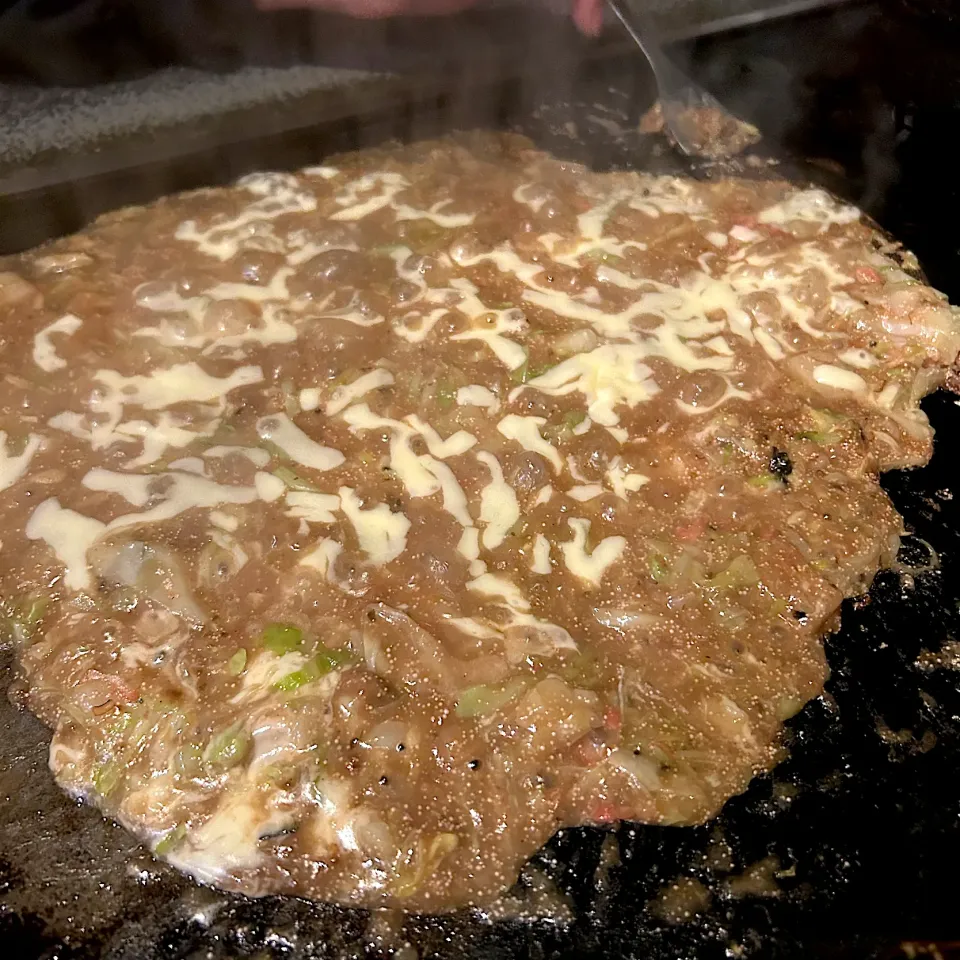 神戸元町でもんじゃ焼き😋|すかラインさん