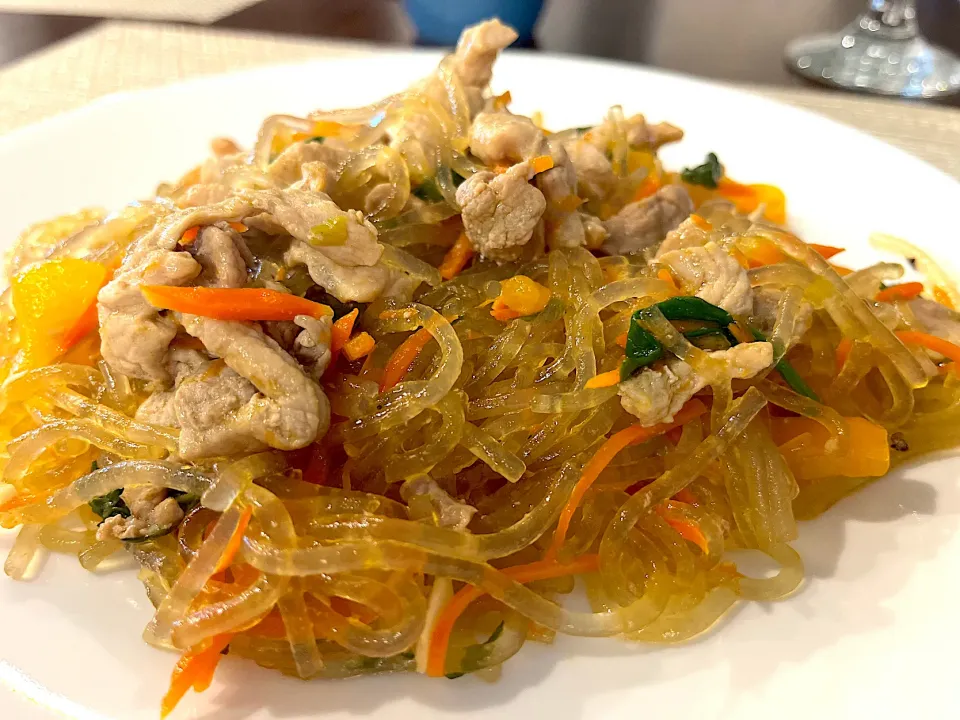 Glass noodles with chicken|Laki Maikaʻiさん