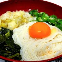 蒸し野菜混ぜ温麺