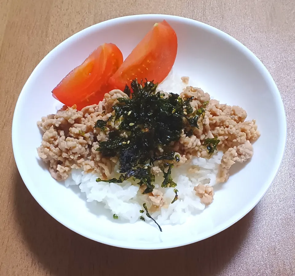 豚そぼろ丼|ナナさん