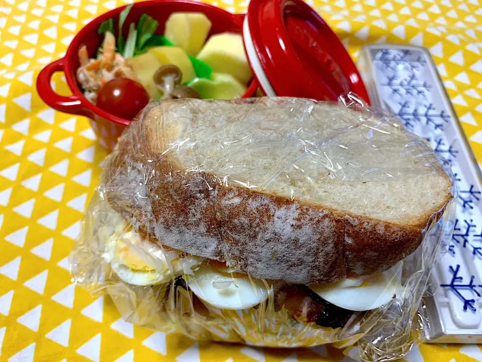 サンドイッチ弁当🥪|がおりんさん