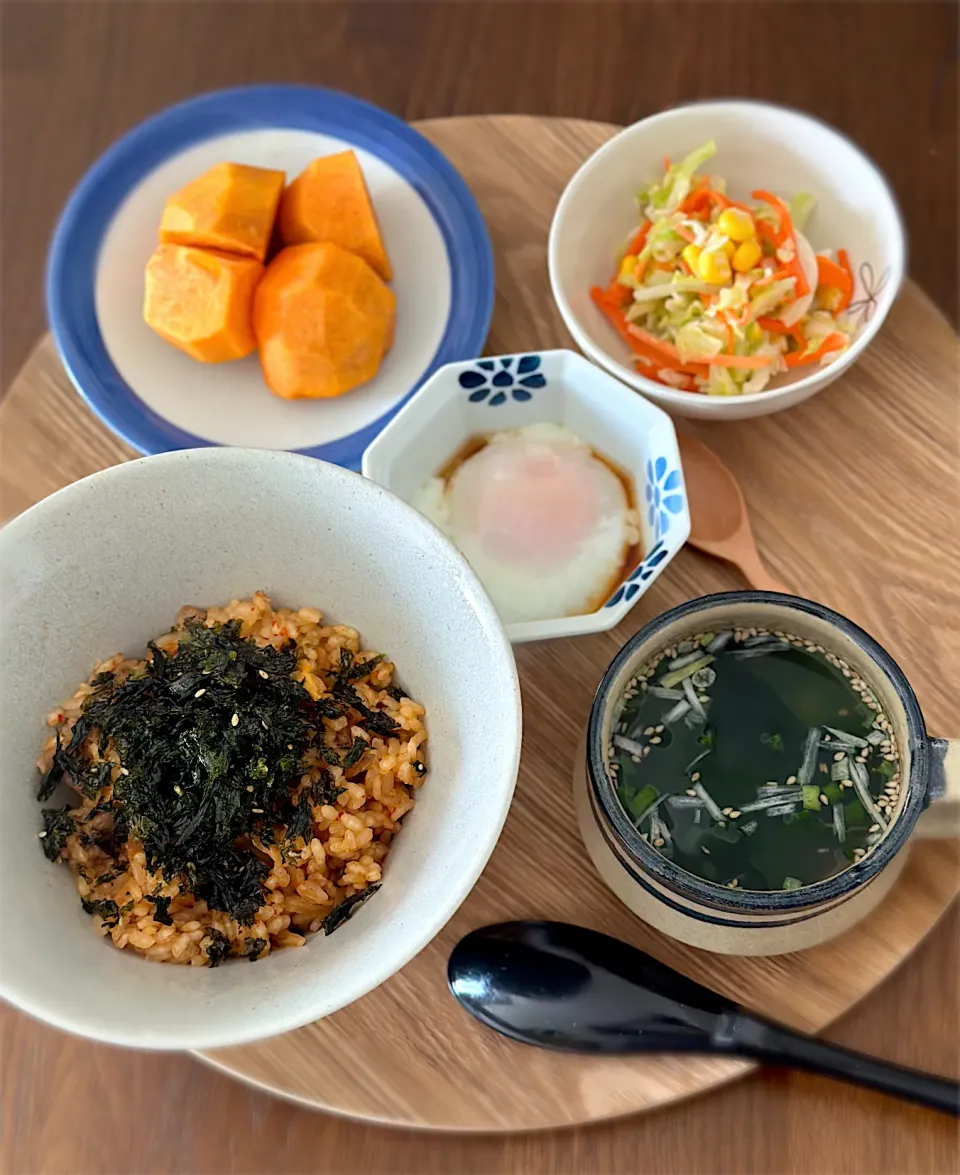 豚キムチの炊き込みご飯🐷|ともえ☆さん