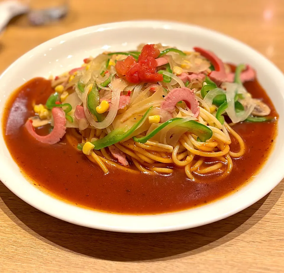 チャオのあんかけスパゲティ|かっちゃん杉さん