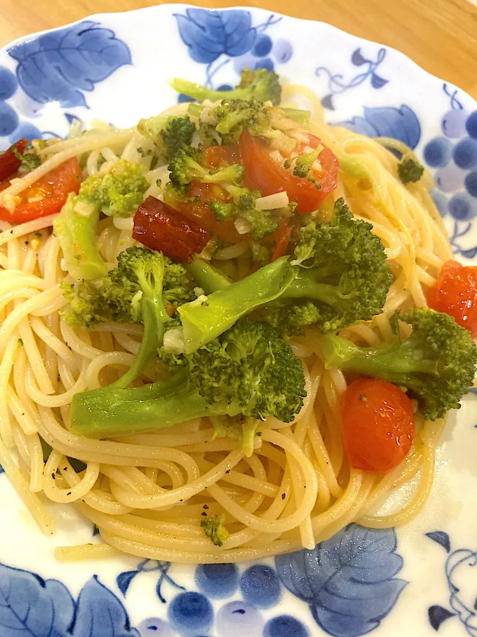 野菜🥦たっぷりペペロンチーノ🍝|keitanさん