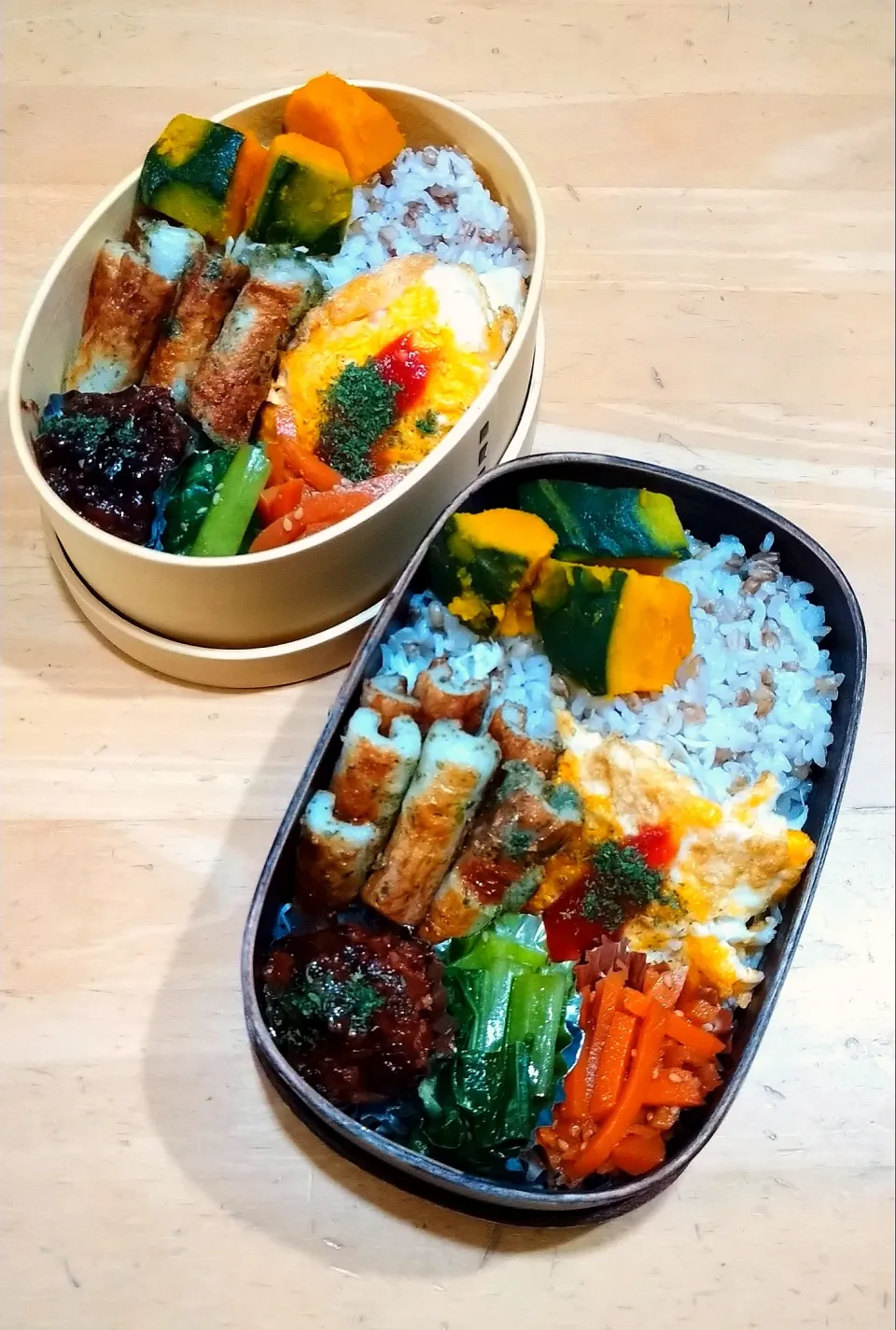 肉団子&ちくわの磯辺揚げ弁当|NOZUさん