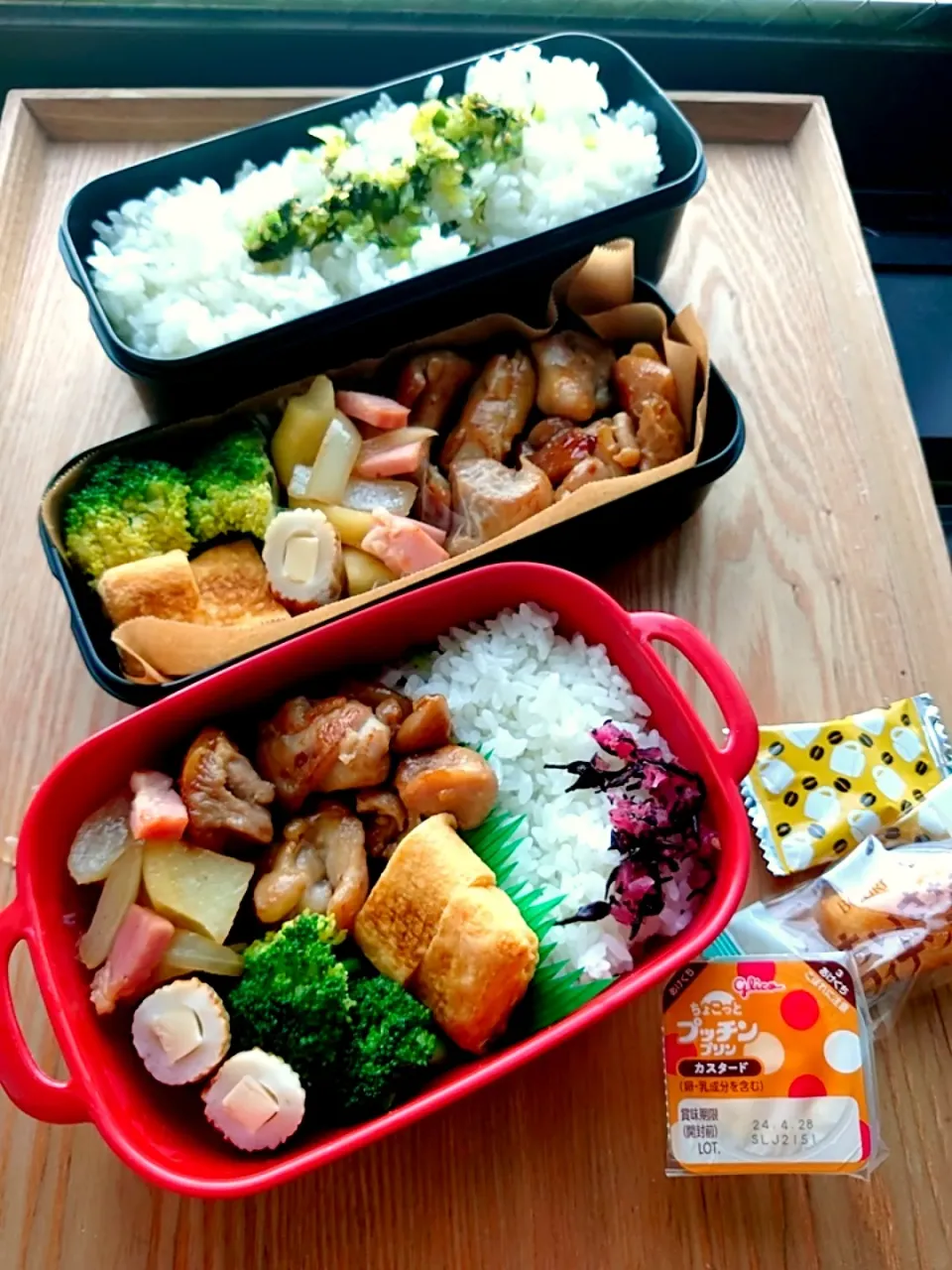 Snapdishの料理写真:夫と娘のお弁当|みわさん