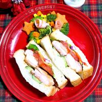 照り焼きチキンサンドイッチ🎄