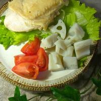 鶏胸肉の玉ねぎおろし漬け