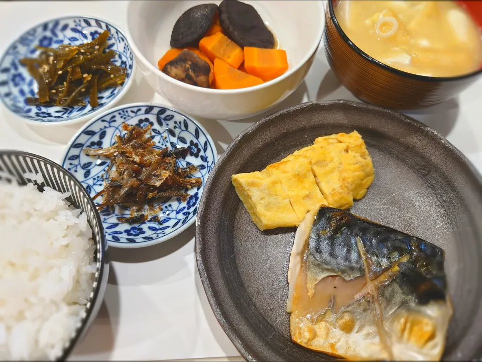 鯖の塩焼き定食|伊藤央さん