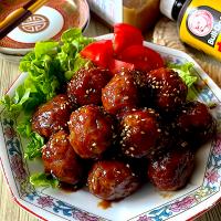 中華で楽しむ！万能味ソースで肉団子