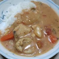 トマトシチューライス。