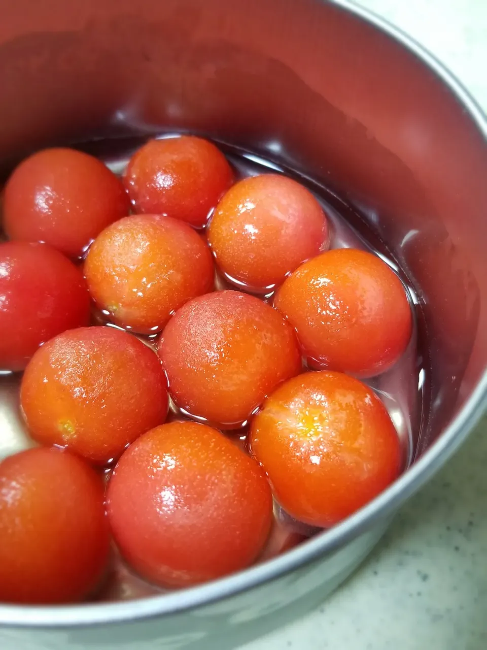 冷凍ミニトマトのマリネ|ぱんだのままんさん