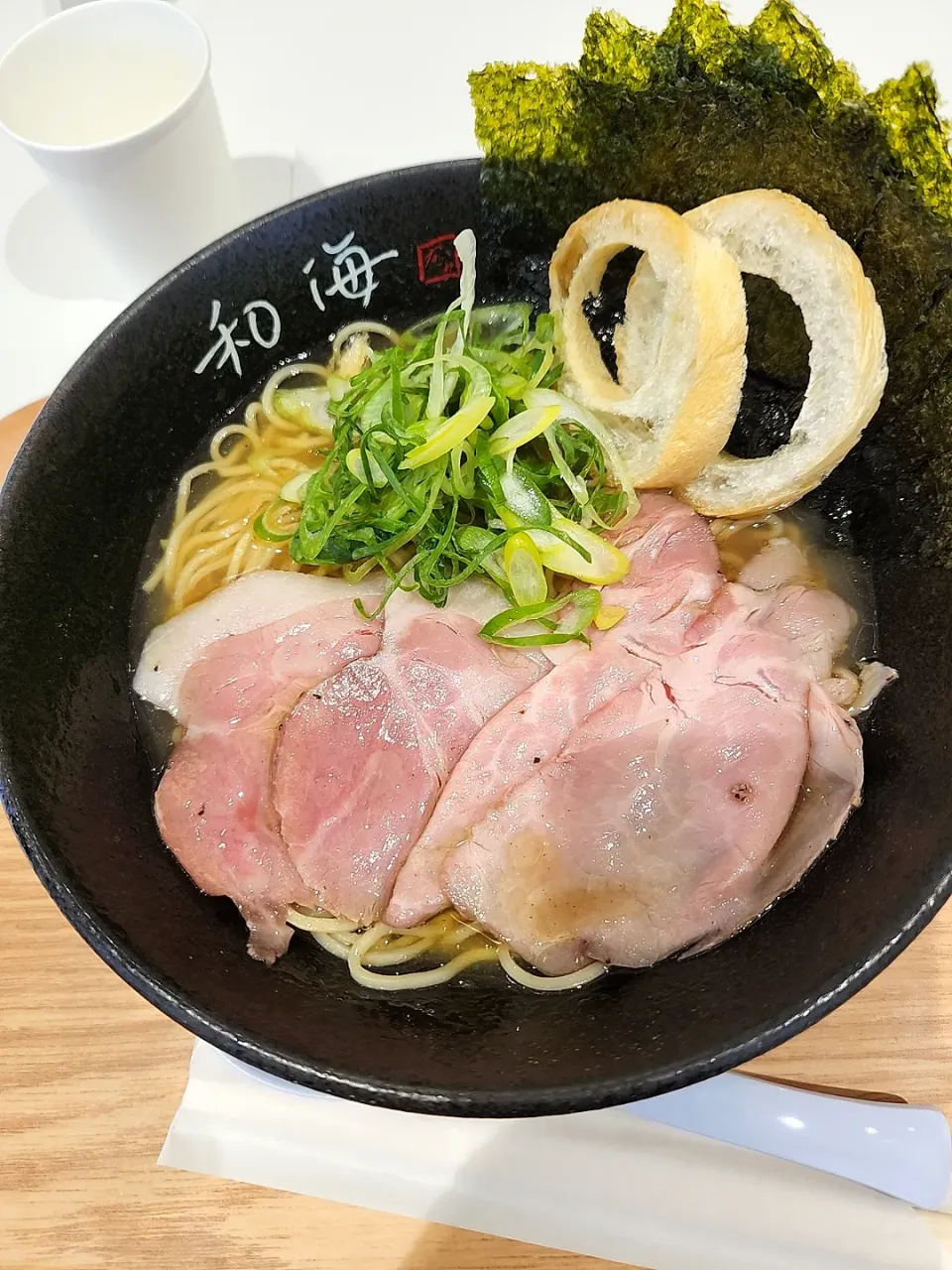 Snapdishの料理写真:和海　特性塩ラーメン|テツパパさん