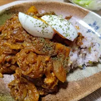 Snapdishの料理写真:サバ缶カレー|上海ひまわりさん