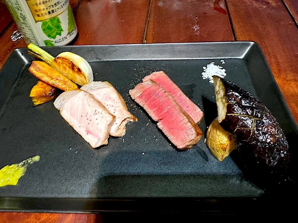 TokyoXと黒毛和牛ヒレ肉のグリル|梛さん