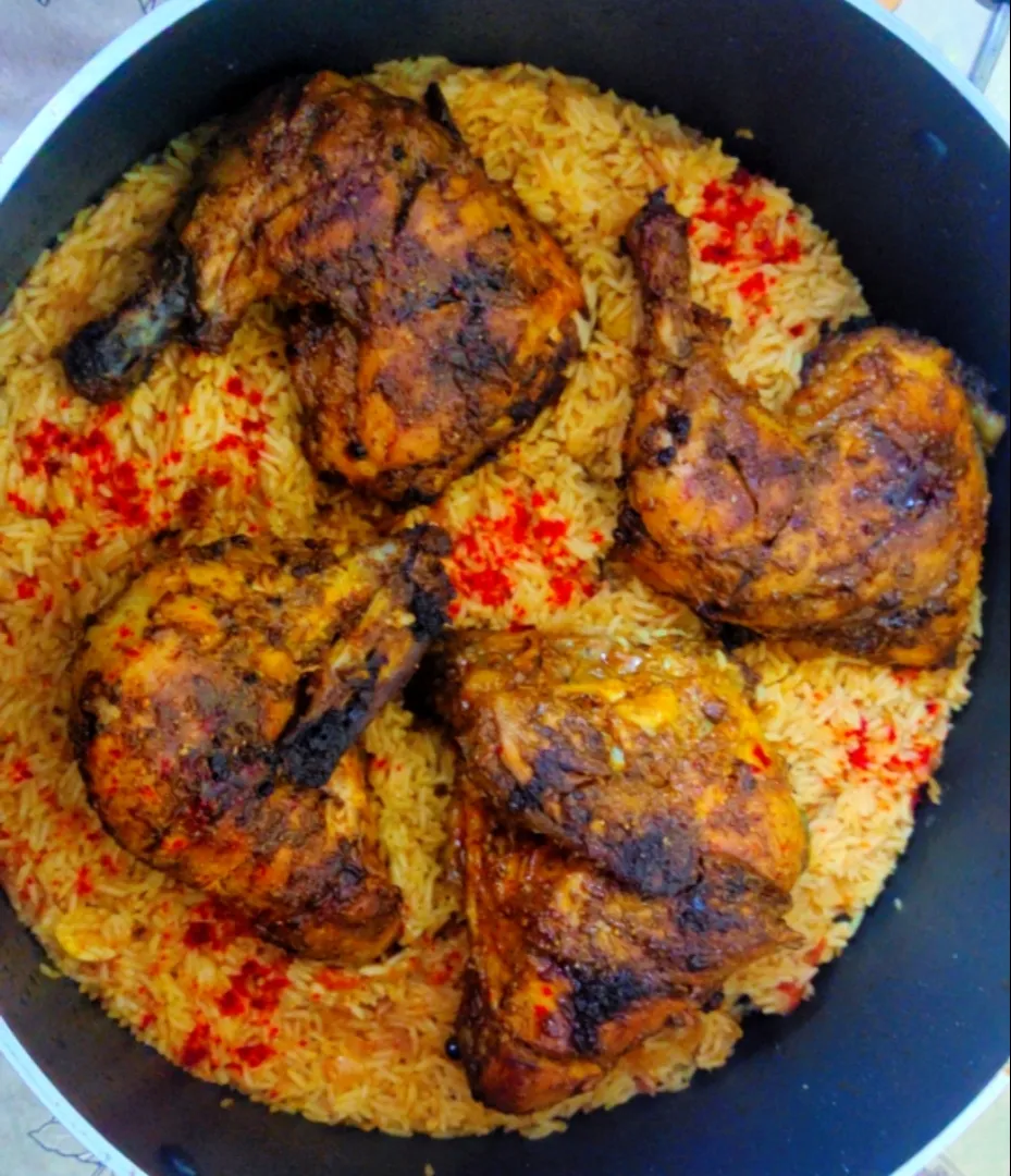 Chicken Al faham & Rice|Gulfi Khanさん