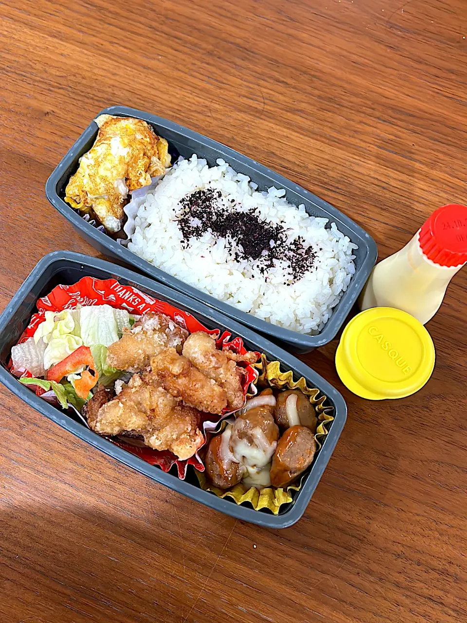 Snapdishの料理写真:2023/12/11 高1息子弁当|こうれい母さん