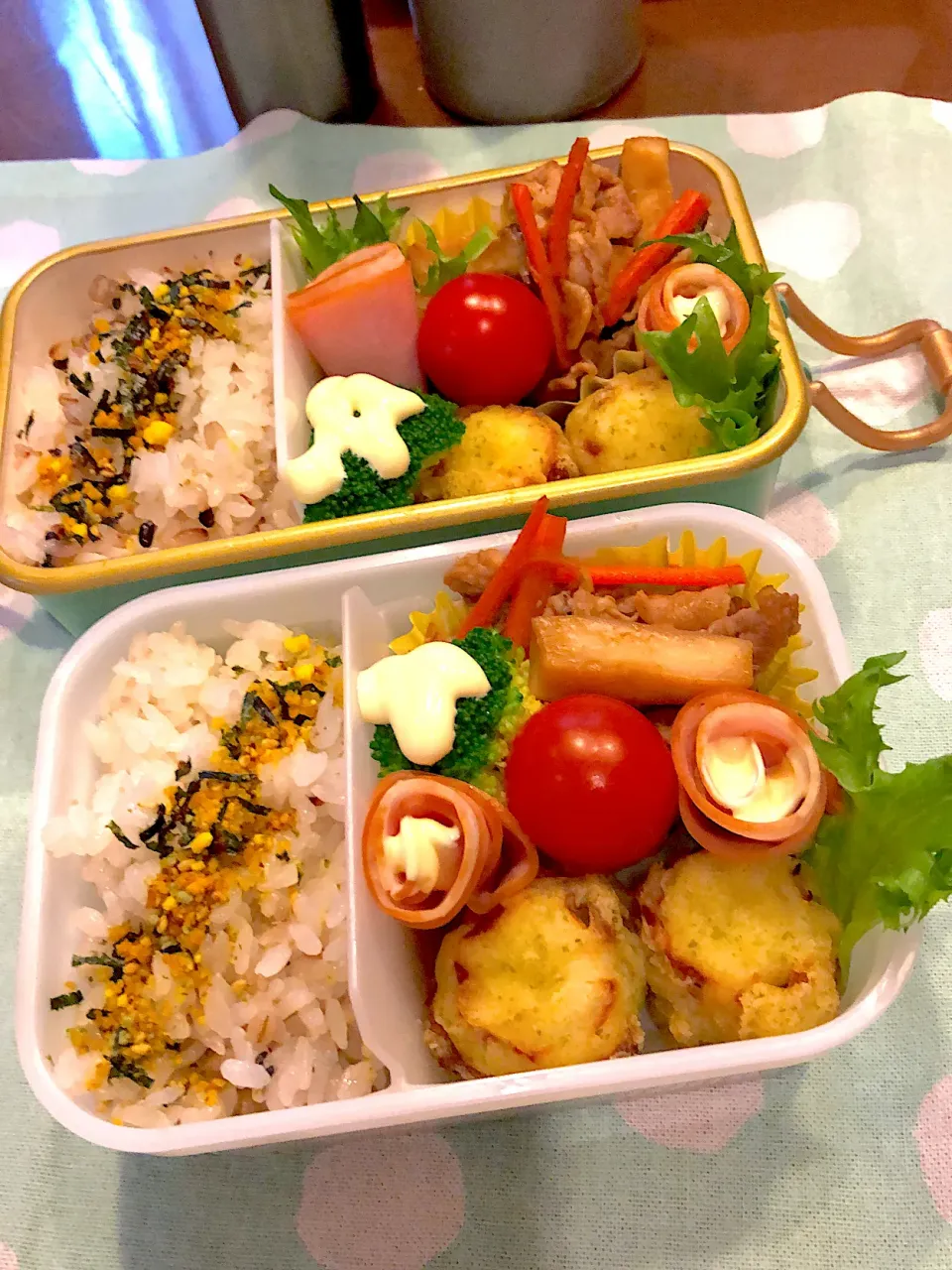 2023.12.11  ✩今日のお弁当✩豚こま甘辛炒め♪♪|rinrin*mama*さん