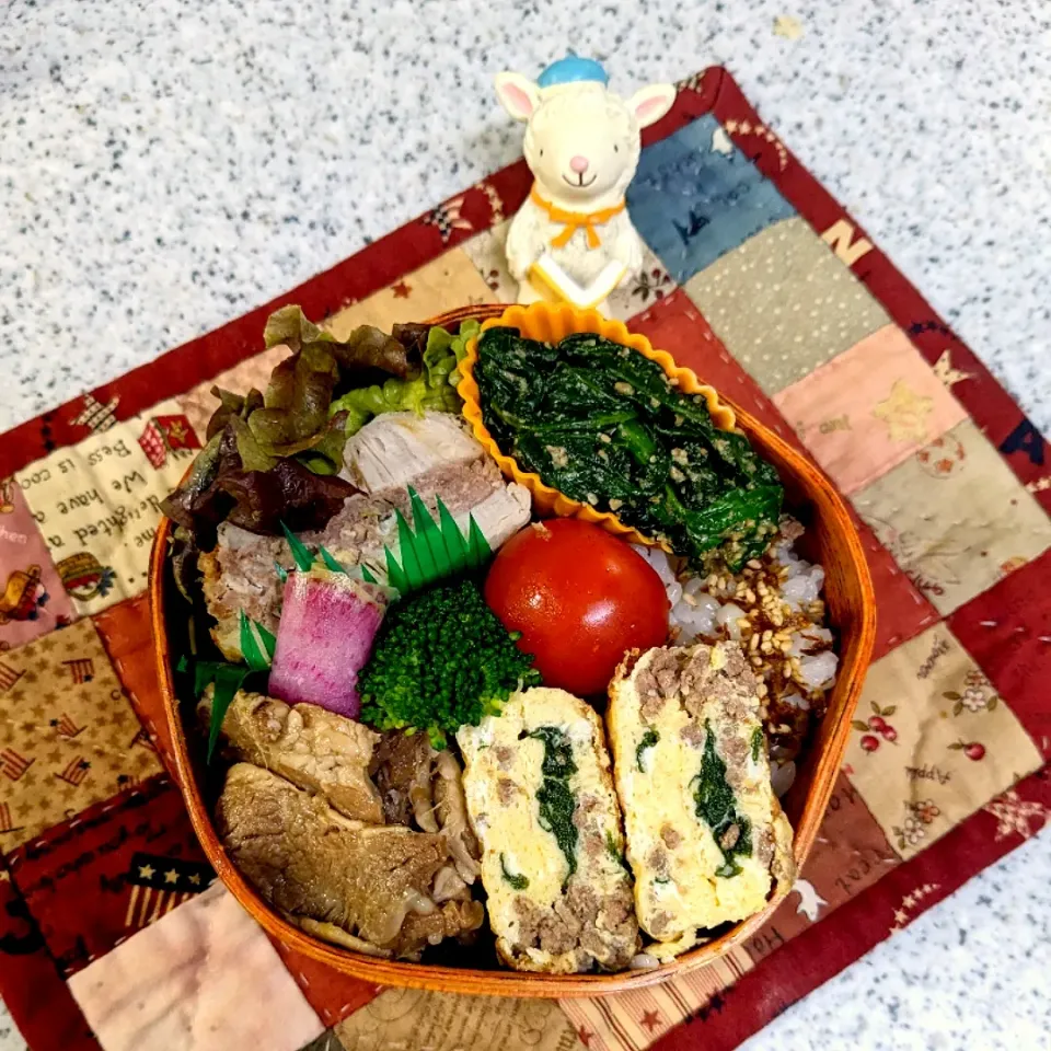 Snapdishの料理写真:今日のお弁当😊|naonaomimichanさん