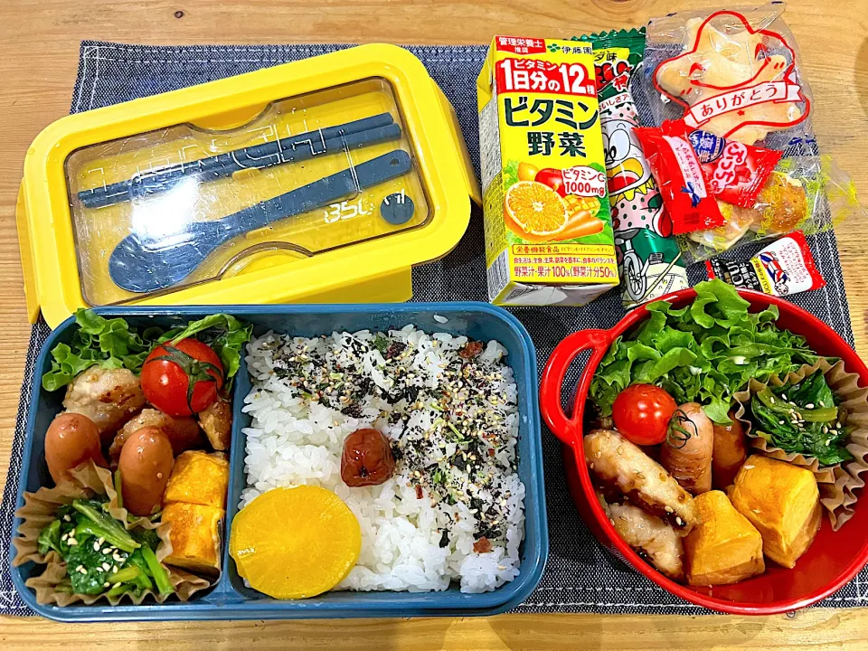 Snapdishの料理写真:今日のヤツのお弁当（R5.12.11）|え〜かさん