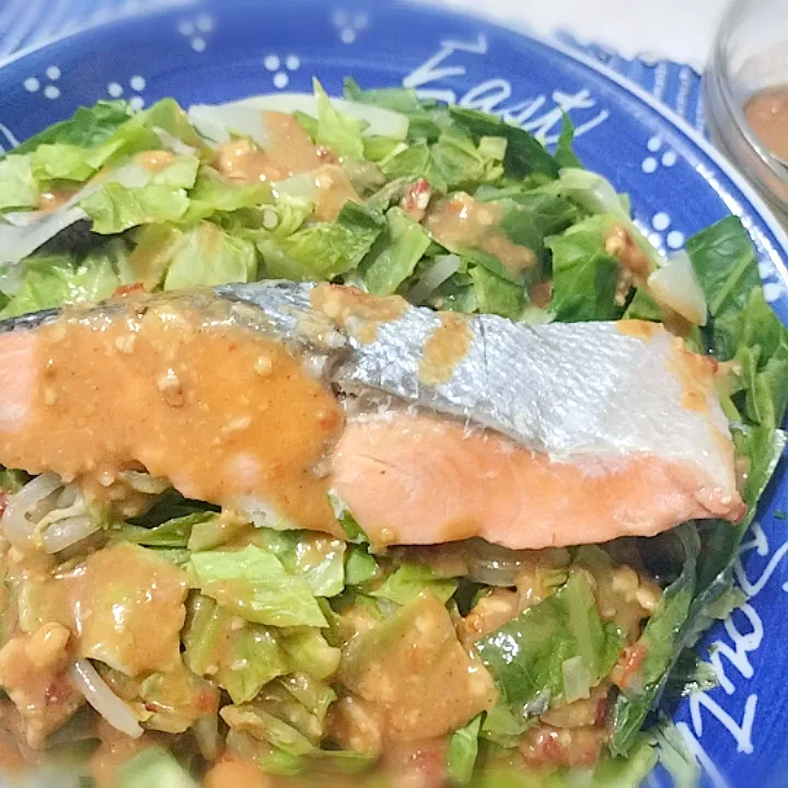 鮭と蒸し野菜の万能味ソースかけ|setuさん