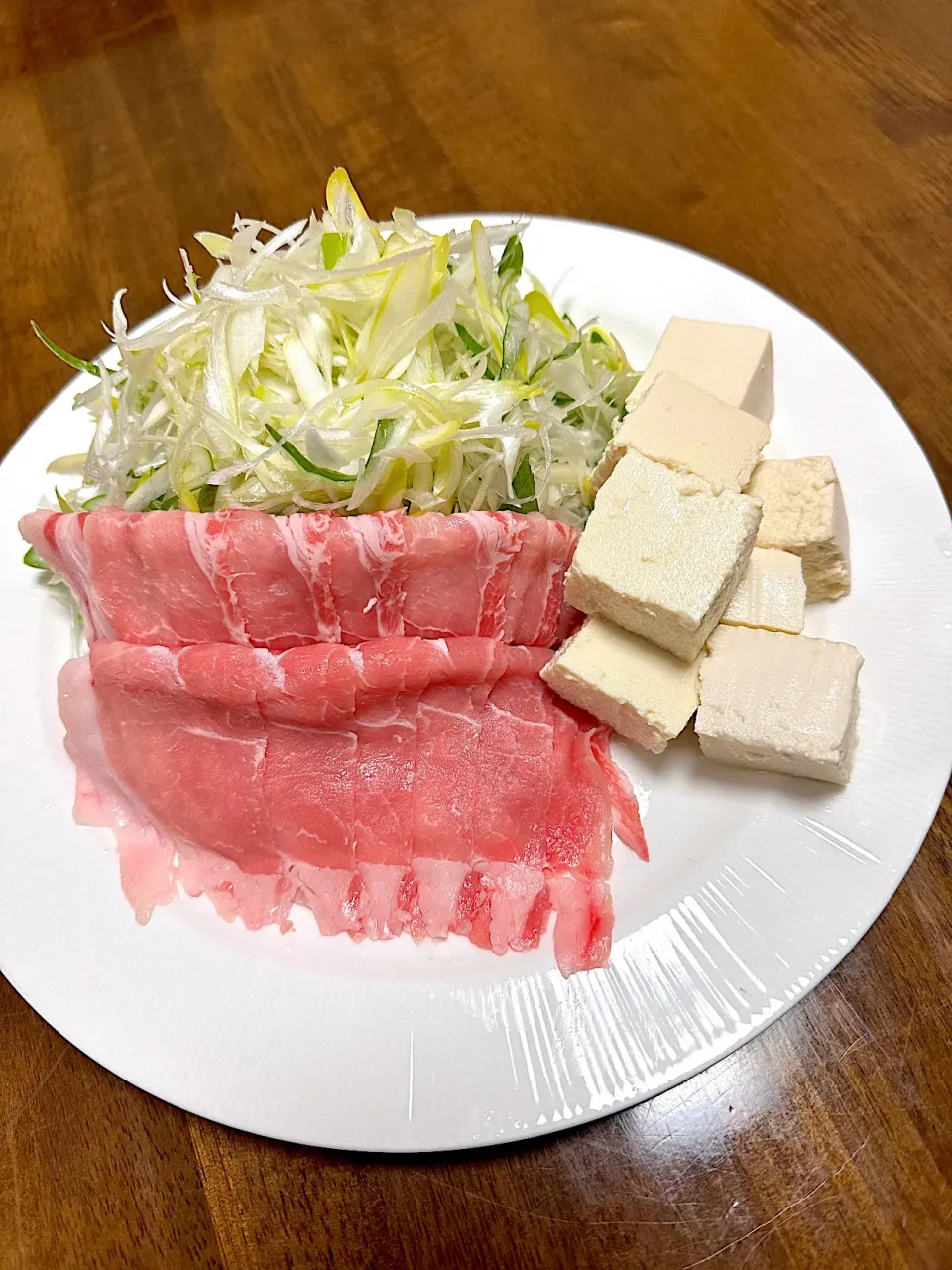 Snapdishの料理写真:ネギのしゃぶしゃぶ🐽|こじさん