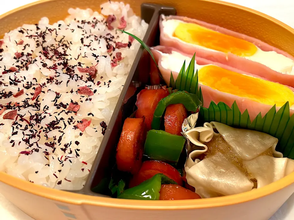 #122 ハムエッグ弁当|namiさん