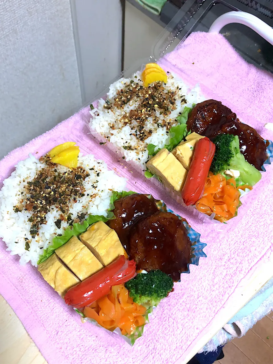 ハンバーグ弁当|魅耜さん