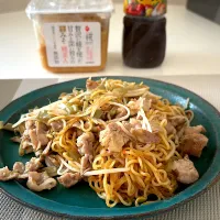 万能味ソースで、酸豆角入り中華焼きそば|hajimerossさん