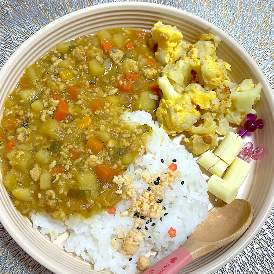 3歳児昼ご飯　#カレー|Kahoさん