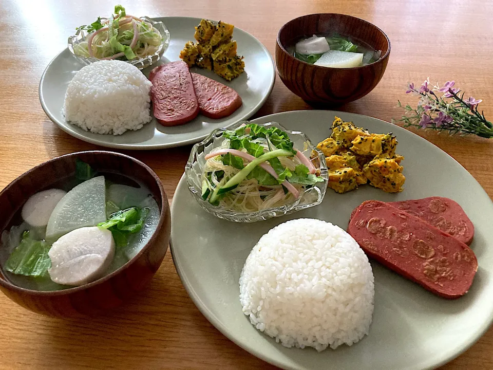 Snapdishの料理写真:＊アルモンデランチ🍙＊|＊抹茶＊さん