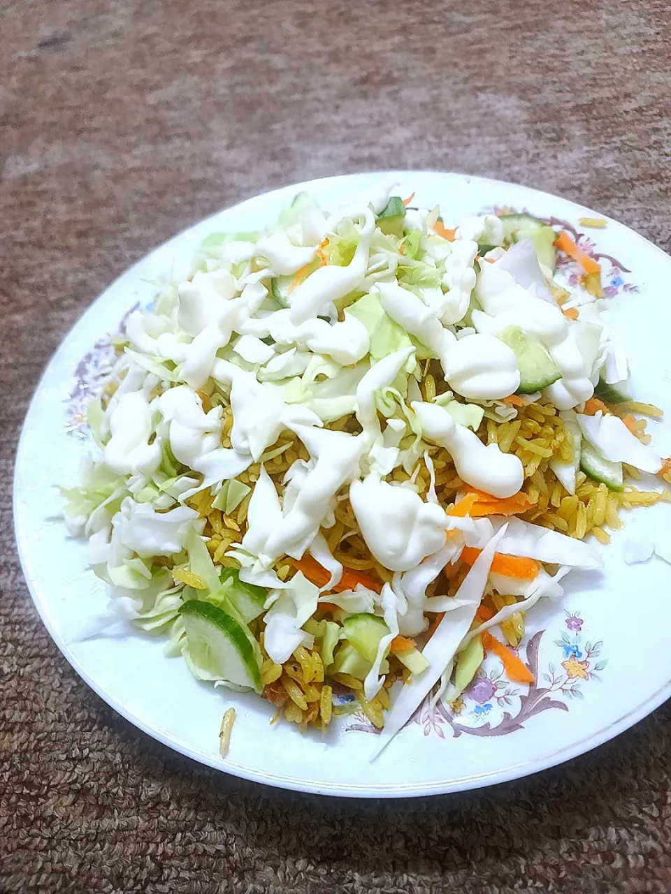 jellof rice with chicken and mayonnaise|hasken shiriya tvさん