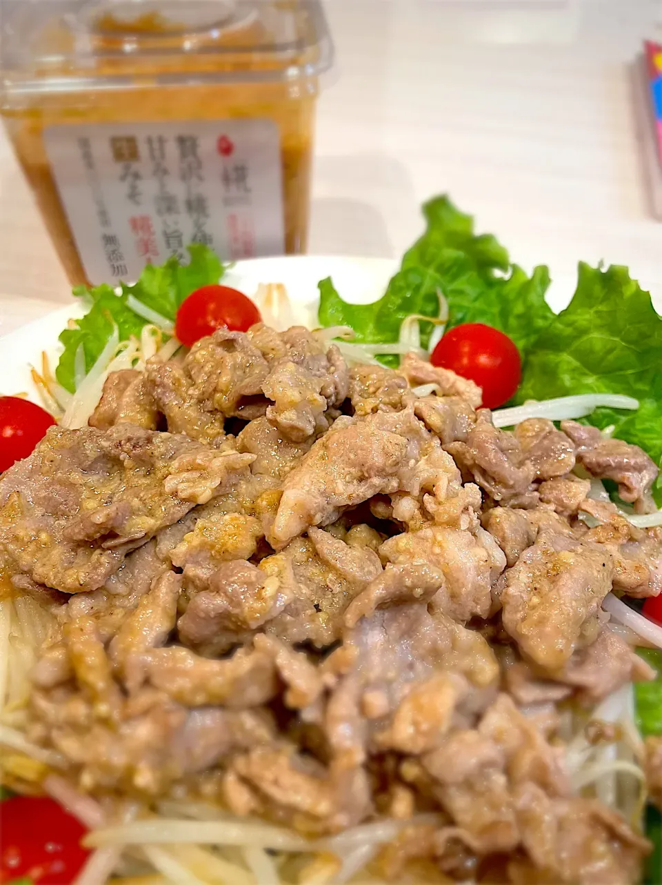 豚肉のゴマ味噌炒め|キヨさん