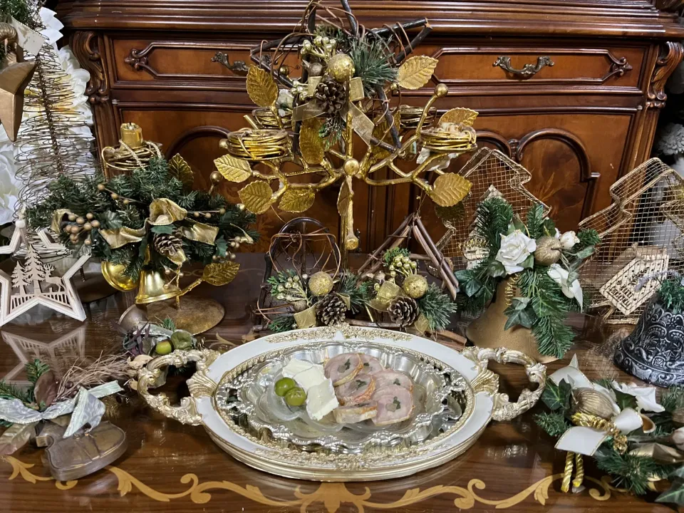 クリスマス🎄チキン牛蒡巻き＊|henryさん