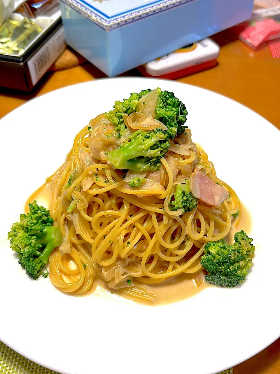 Snapdishの料理写真:ブロッコリーの和風パスタ|うみさん