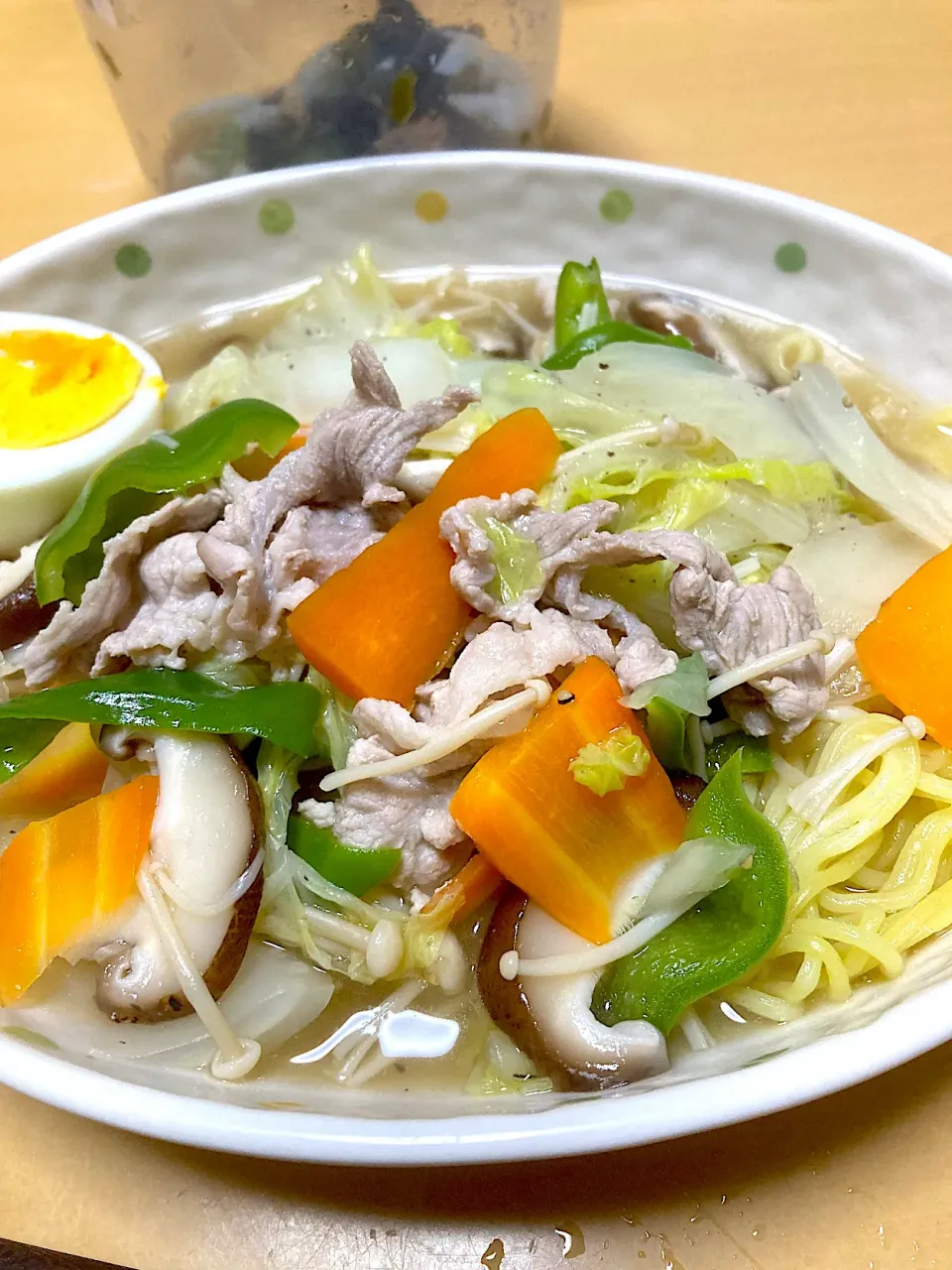 単身赴任中の男飯(五目麺)|おおもりの星さん