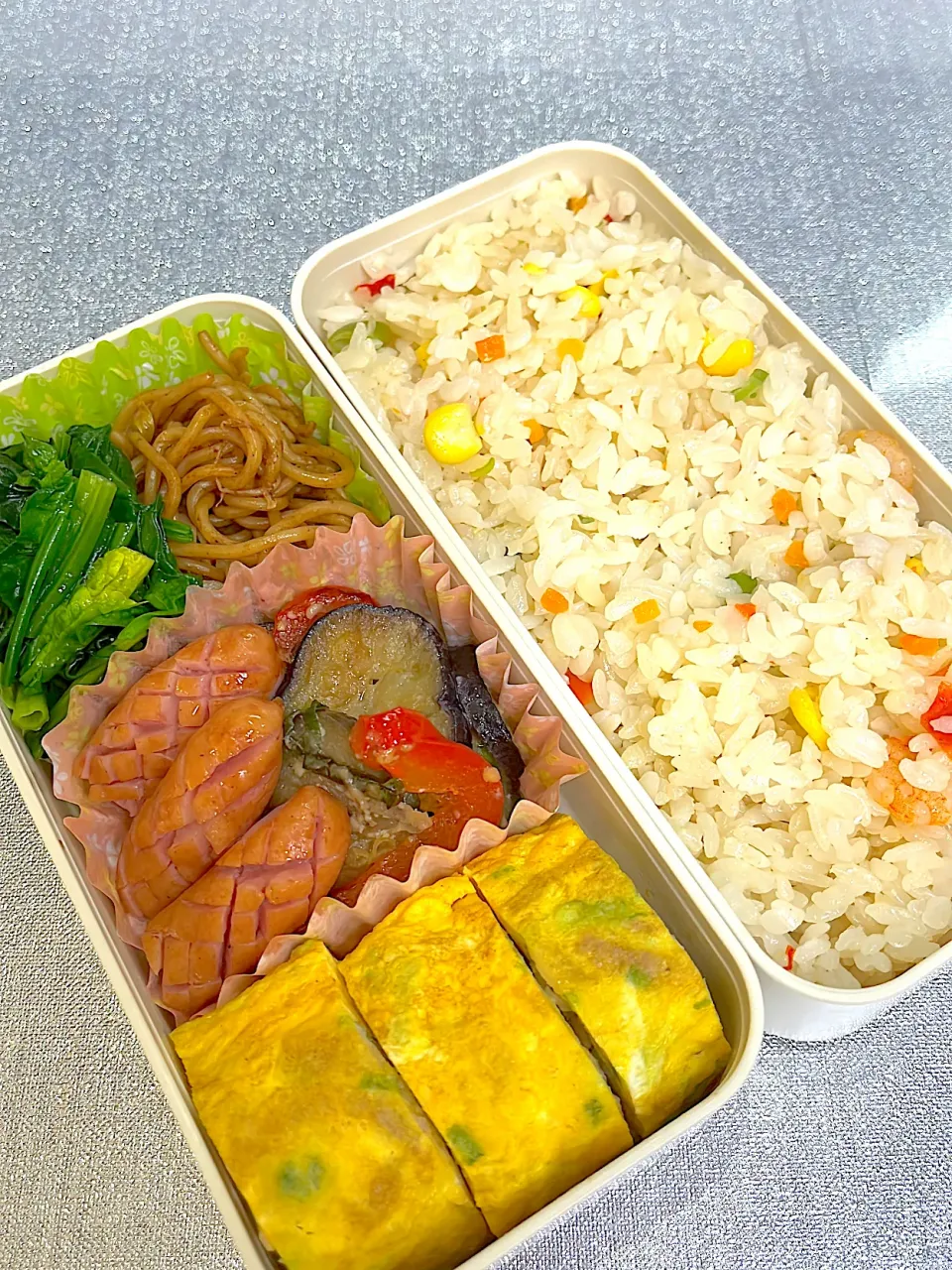 えびピラフ弁当🍱|mirrorさん