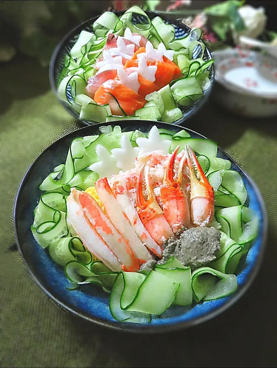 蟹マグロサーモンサラダ風御飯|アカネ💖さん