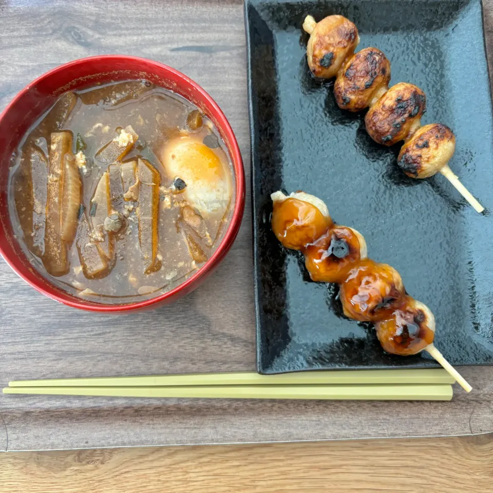 野草味噌汁ランチプレート(◍•ڡ•◍)❤|いつみさん